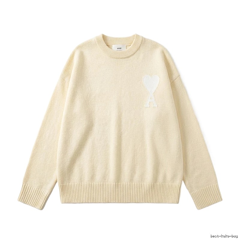 AMIRI Love Style Off-white Sweater