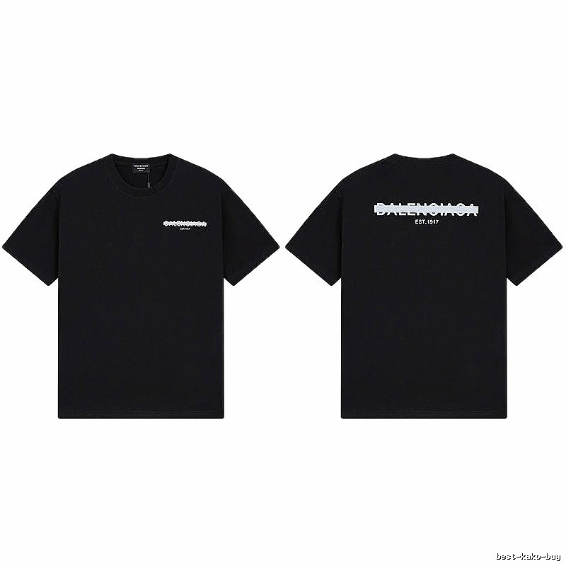 Balenciaga minimalist black T-shirt