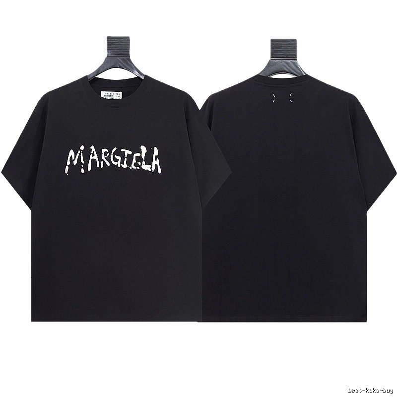 Maison Margiela Graffiti High Street Black Short-sleeve T-shirt