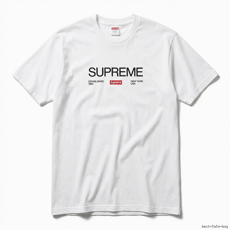 Supreme basic white T-shirt