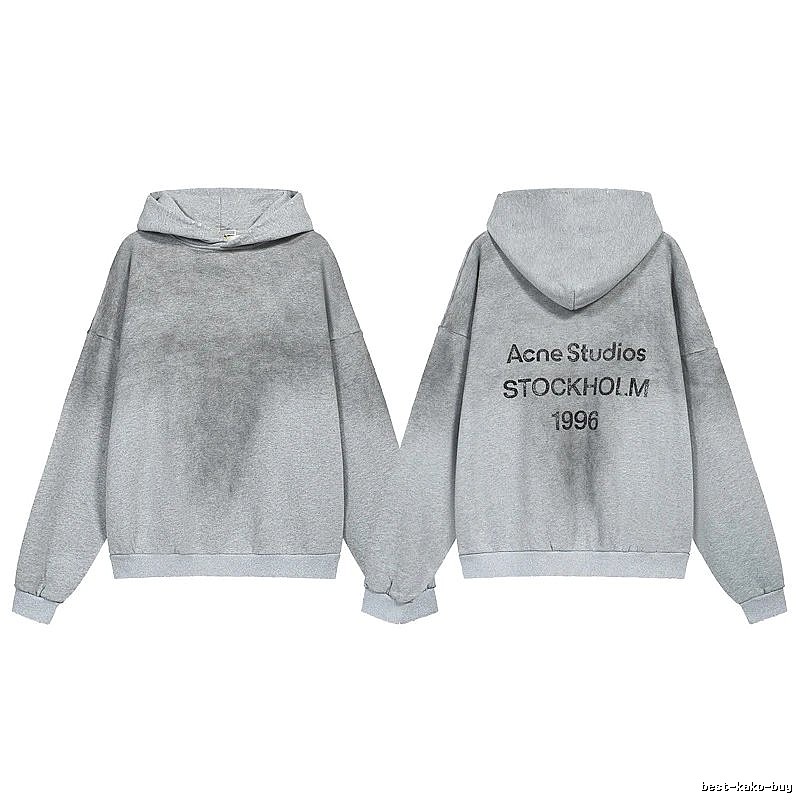 Acne Studios Casual Stockholm hoodie Dark Acne Studios for Streetwear Looks