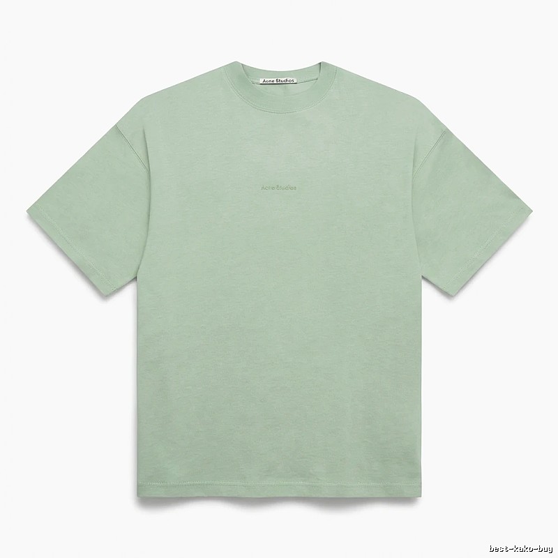 Acne Studios minimalist style light green T-shirt