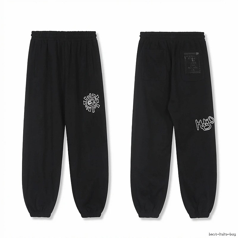 ADWYSD Printed Trendy Black Pants