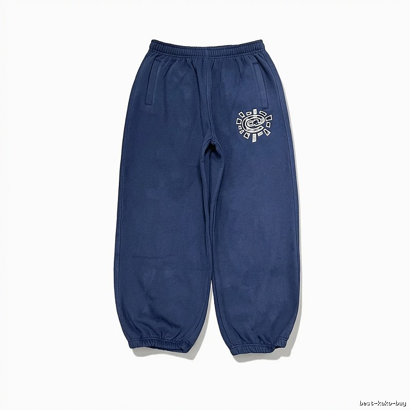 ADWYSD retro style navy blue sweatpants