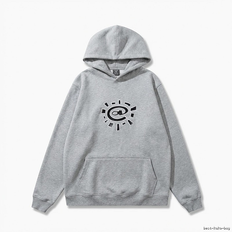 ADWYSD trendy brand gray hoodie
