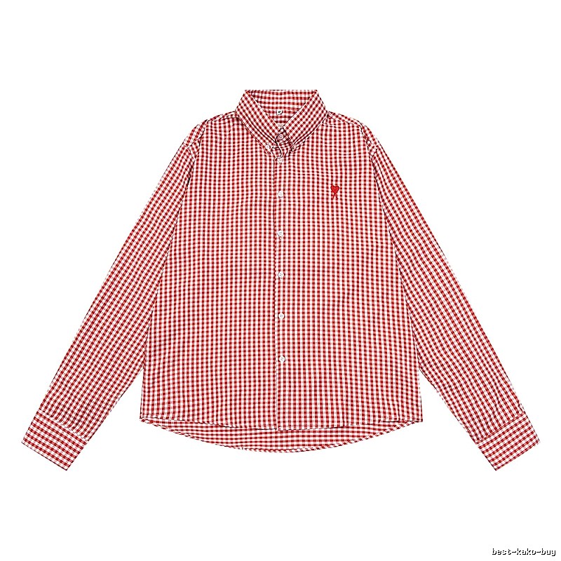 AMI checkered retro-style shirt