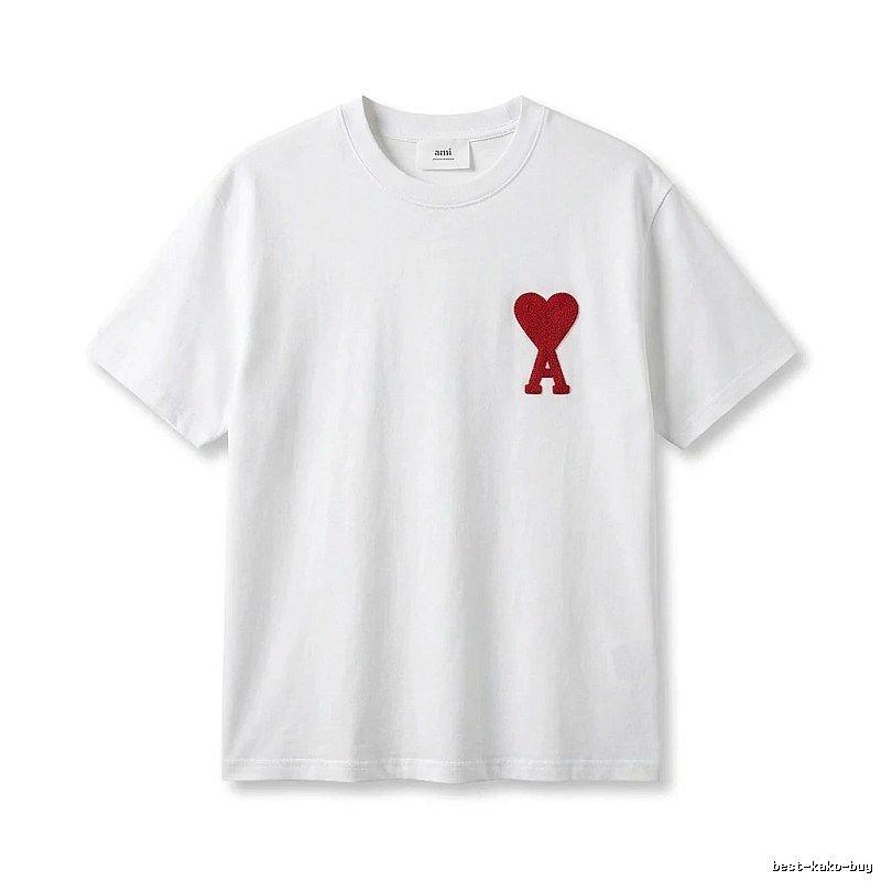 AMI Love Simple White T-shirt