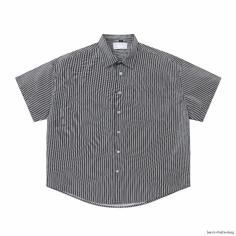 AMI striped retro-style shirt
