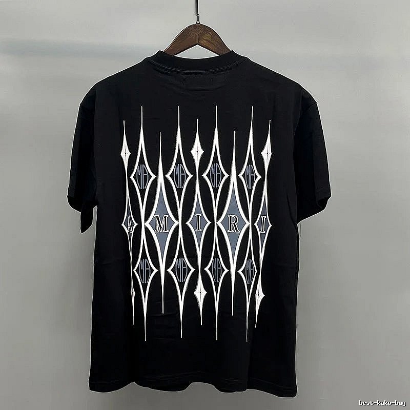 Amiri Black White Records Graphic T-Shirt Everyday Rotation