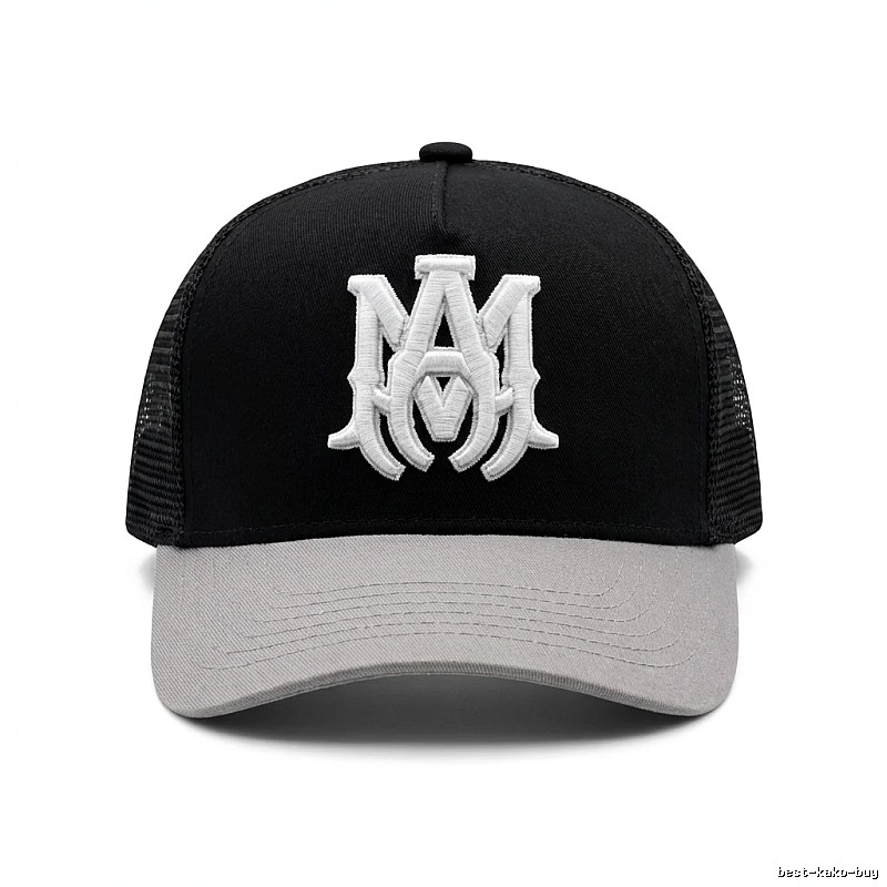 AMIRI Embroidered Trendy and Cool Black Hat