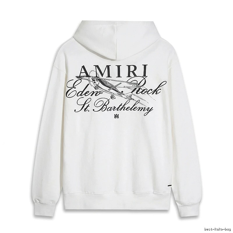 AMIRI Printed Casual White Sweatshirt