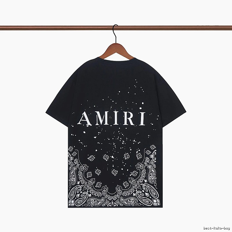 Amiri Weekend Graphic T-shirt White Blue Amiri for Seasonal Looks