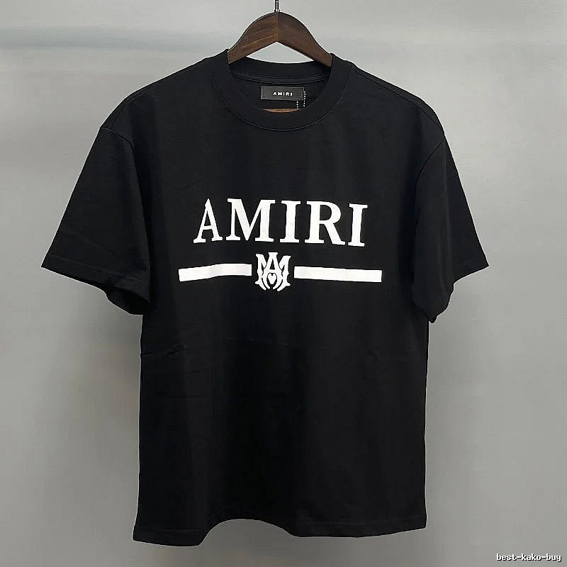 Amiri White Black Records Graphic T-Shirt Signature Detail