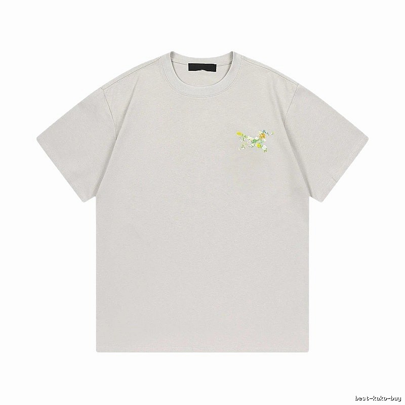 Arc'teryx Casual Light Grey Floral Short-sleeve T-shirt