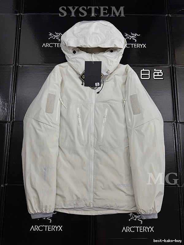 Arc’teryx SYSTEM Trendy Brand Style White Coat