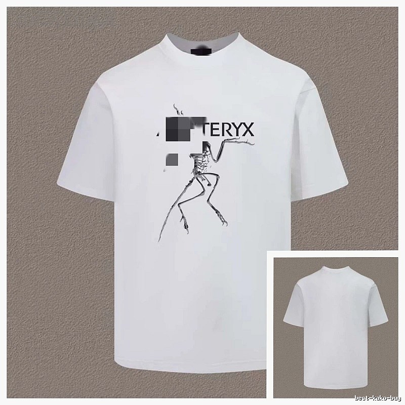 Arc'teryx Veilance Series Trendy and Cool White Short Sleeve T-Shirt