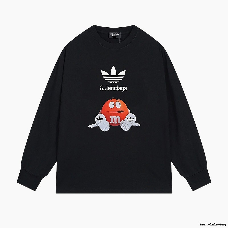 Balenciaga Co-branded Trendy T-shirt