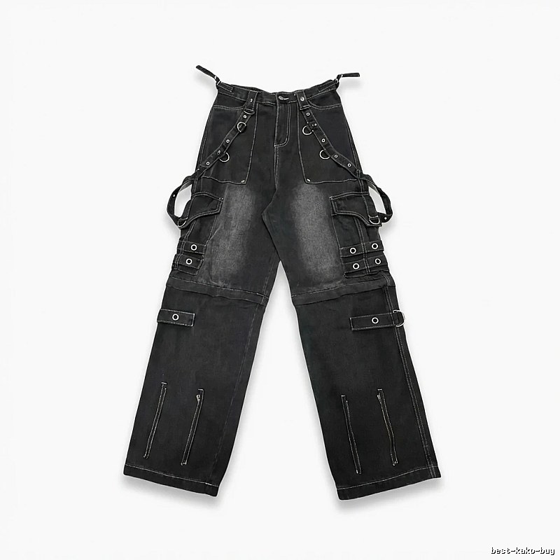 Balenciaga dark workwear style jeans