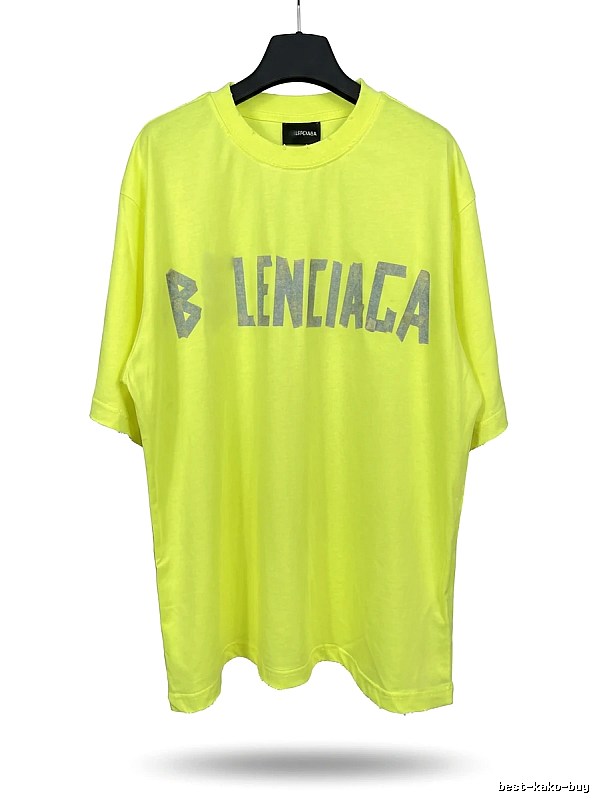 Balenciaga fluorescent style T-shirt