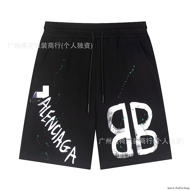 Balenciaga graffiti-style shorts