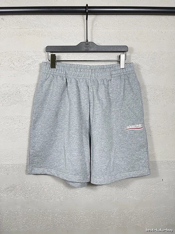 Balenciaga grey sports shorts
