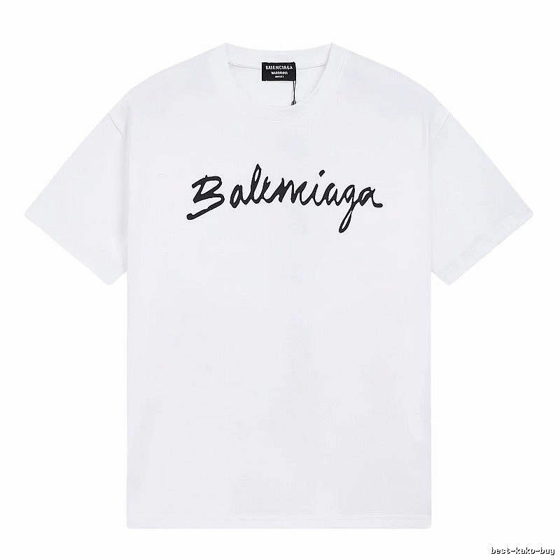 Balenciaga letter simple white T-shirt