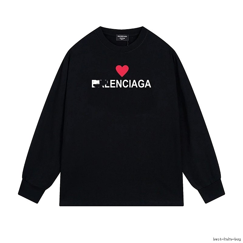 Balenciaga Love Simple Black T-shirt