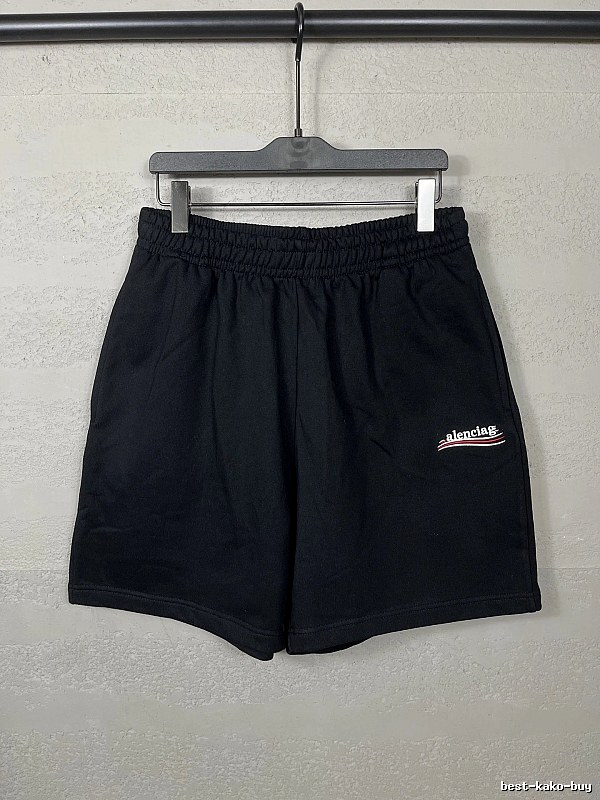 Balenciaga sporty black shorts