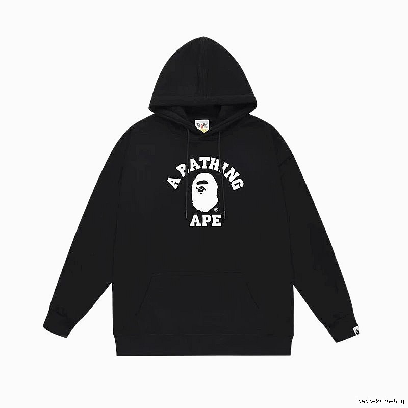 Bape Ape Head Simple Black Sweatshirt