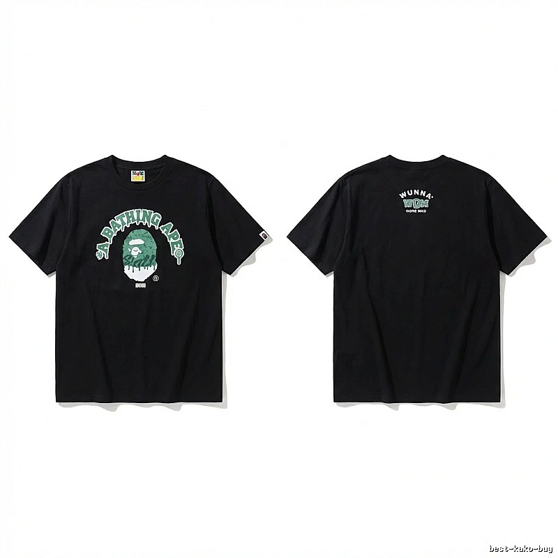 Bape Ape Head Trendy Black T-shirt