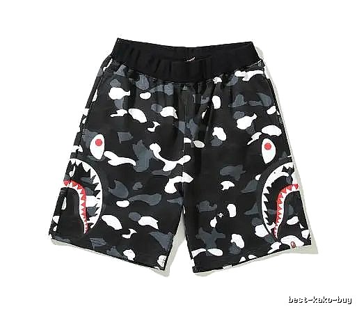 Bape Shark Camouflage Shorts
