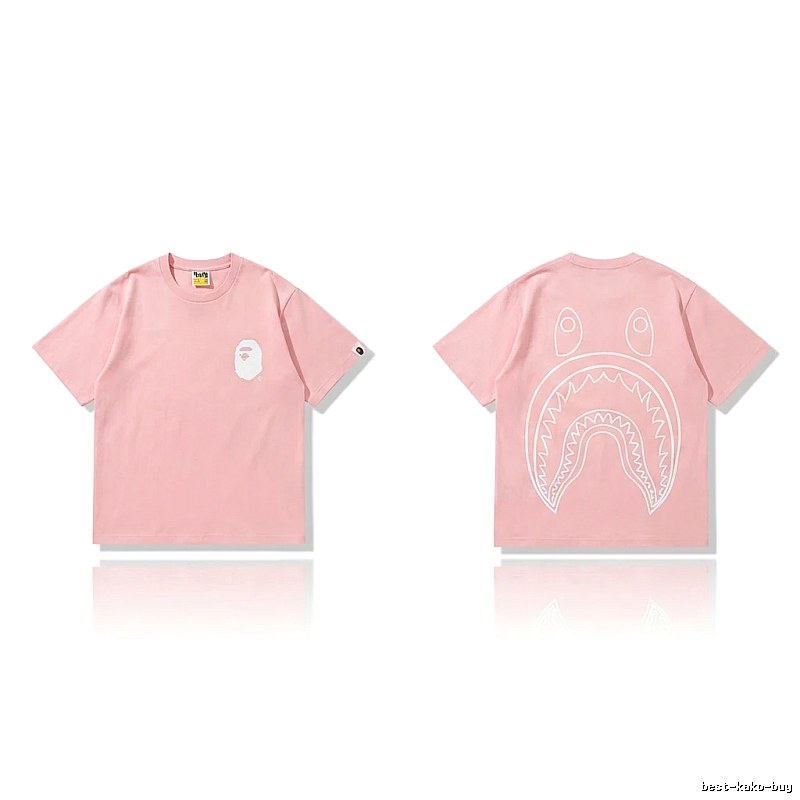 Bape Shark Series Pink T-shirt