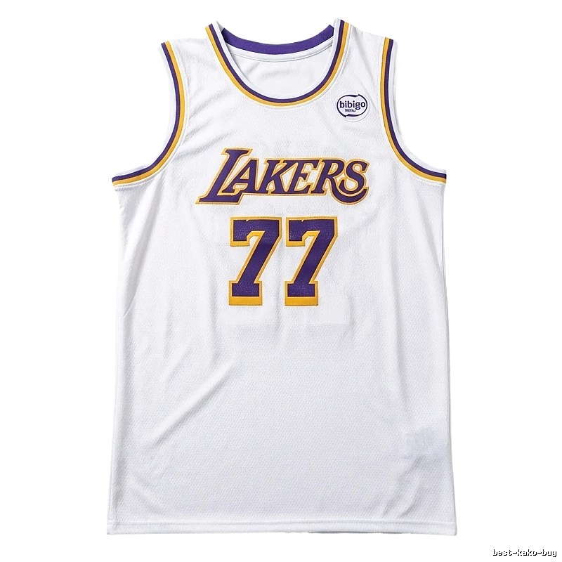 Bibigo Doncic-style white jersey