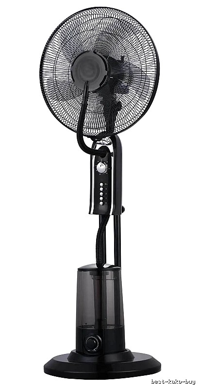 Bladeless Pedestal Cooling Fan For Room Airflow 18-inch Mechanical Control eu Plug