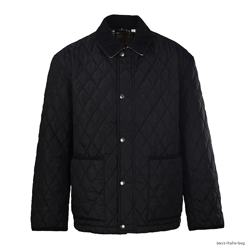 Burberry Diamond Quilting Quilted Field Jacket for winter