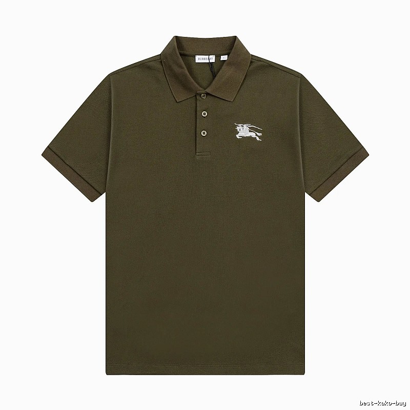 Burberry's retro-style polo shirt with the knight logo