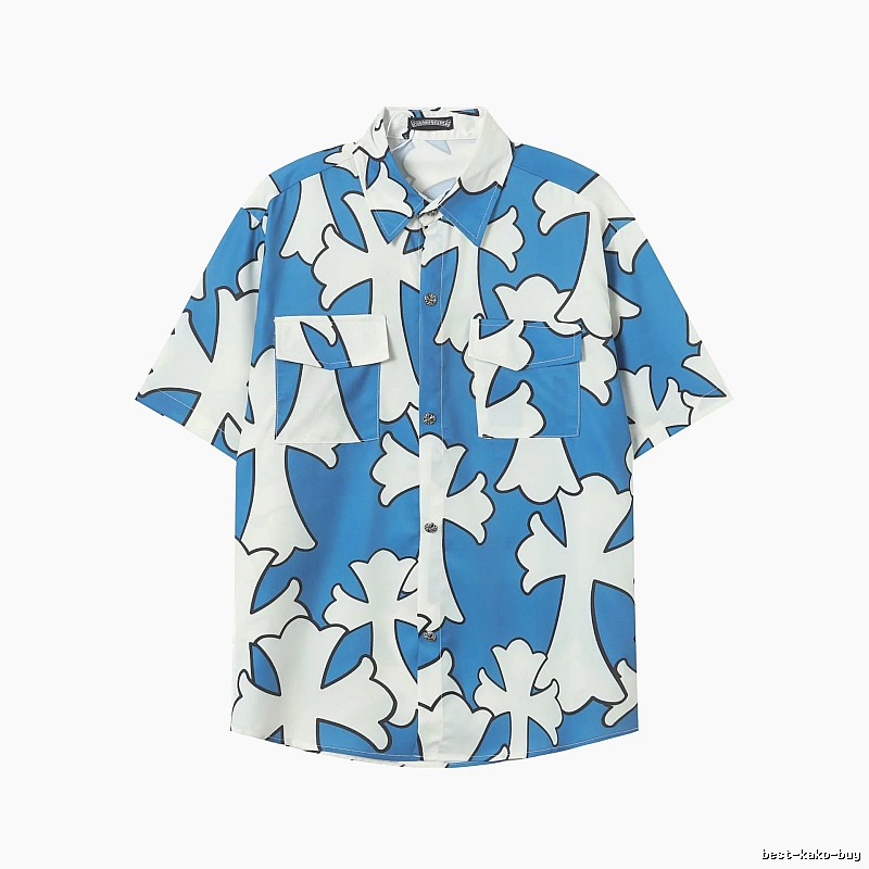 Button-Shirt Styling Blue Floral Button Shirt Travel Styling