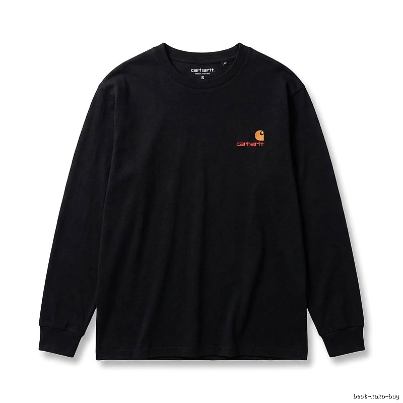 Carhartt simple style black sweatshirt