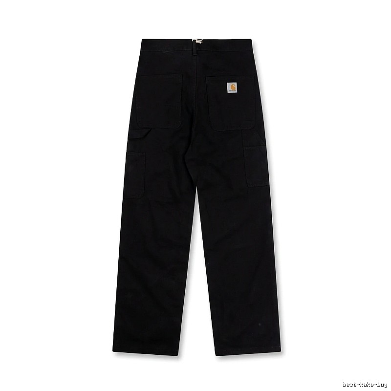 Carhartt workwear style black long trousers