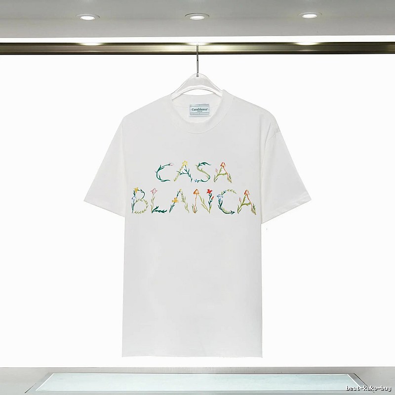 Casablanca - style printed white T - shirt