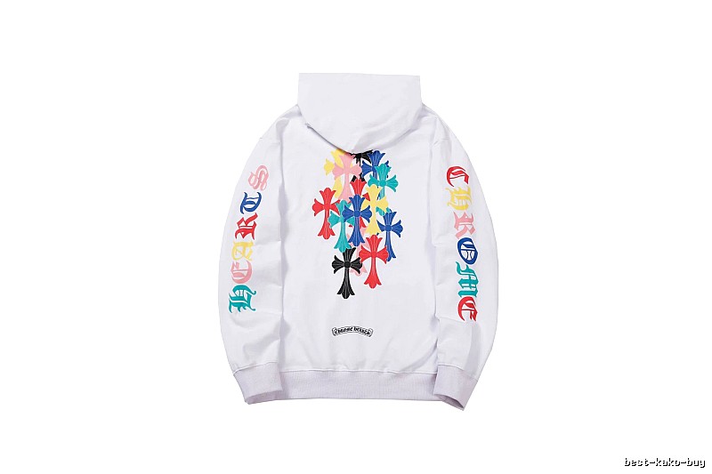 Chrome Hearts 2088-39 White Cross Graphic Hoodie City Outfit
