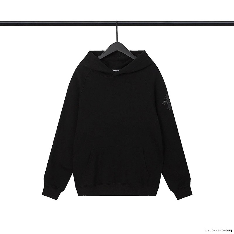 Chrome Hearts 2089-83 Black Cross Graphic Hoodie Active Casual