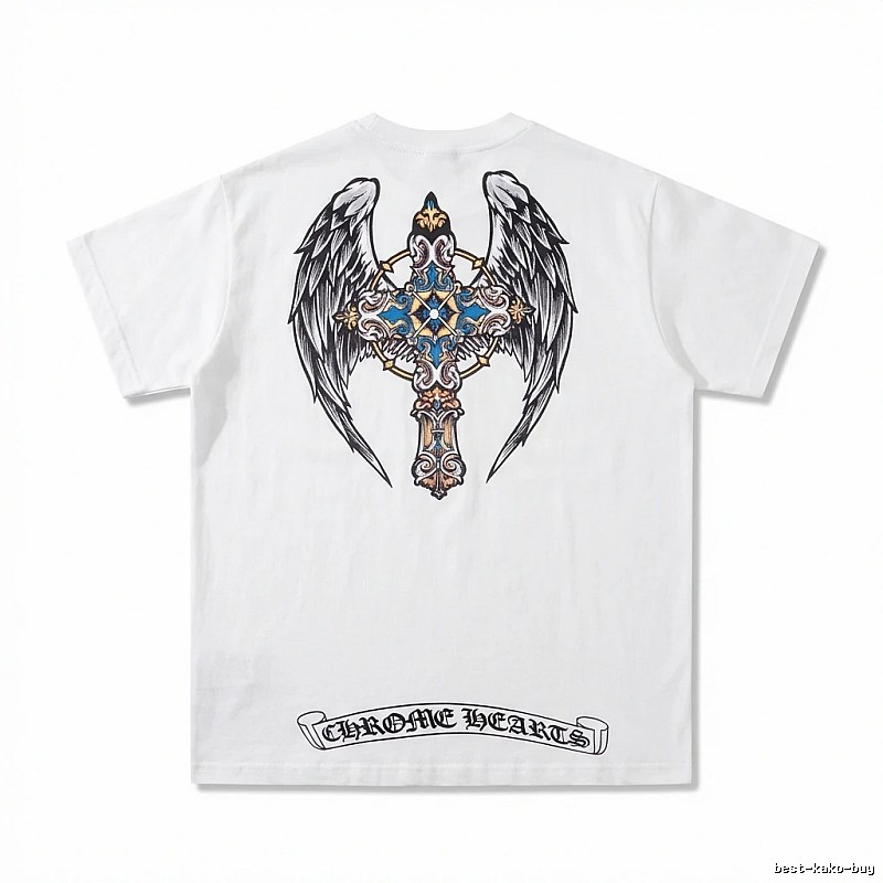Chrome Hearts Angel Cross White T-shirt