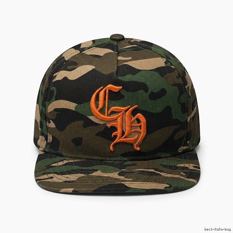 Chrome Hearts Camouflage Trendy Baseball Cap