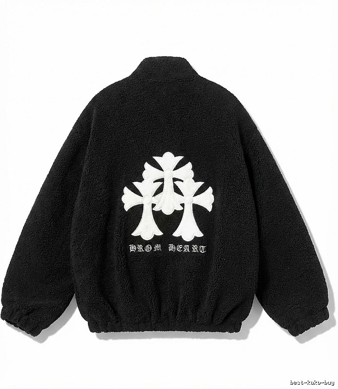 Chrome Hearts Cross Black Streetwear Jacket