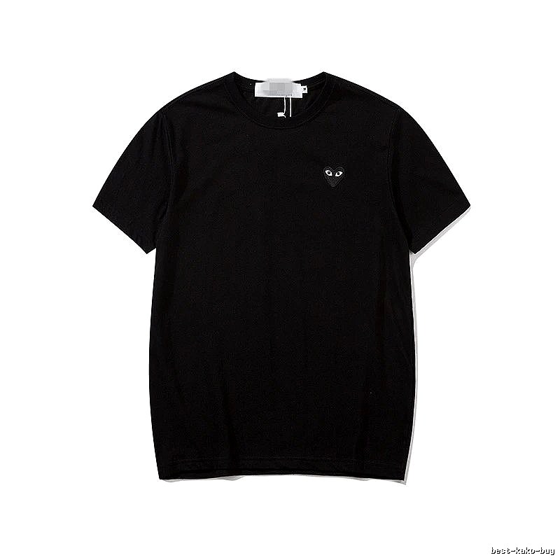 Comme des Garcons PLAY 2021-95 Black Style 2195 Heart Logo T-Shirt Everyday Rotation