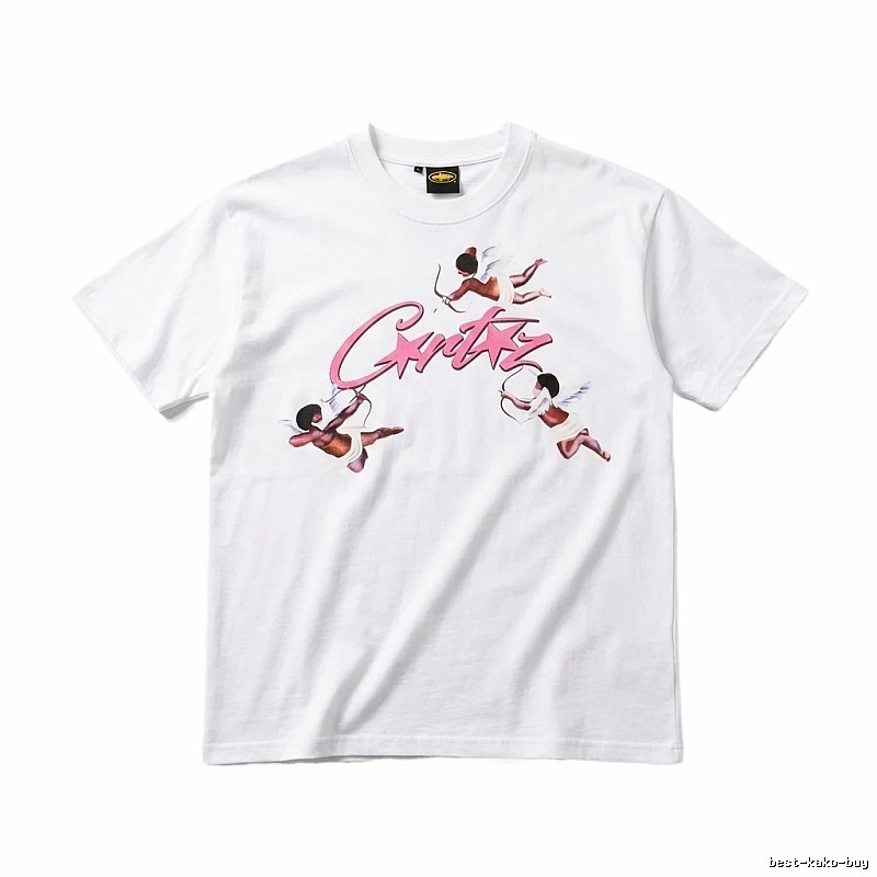 Corteiz Cupid Print White T-shirt