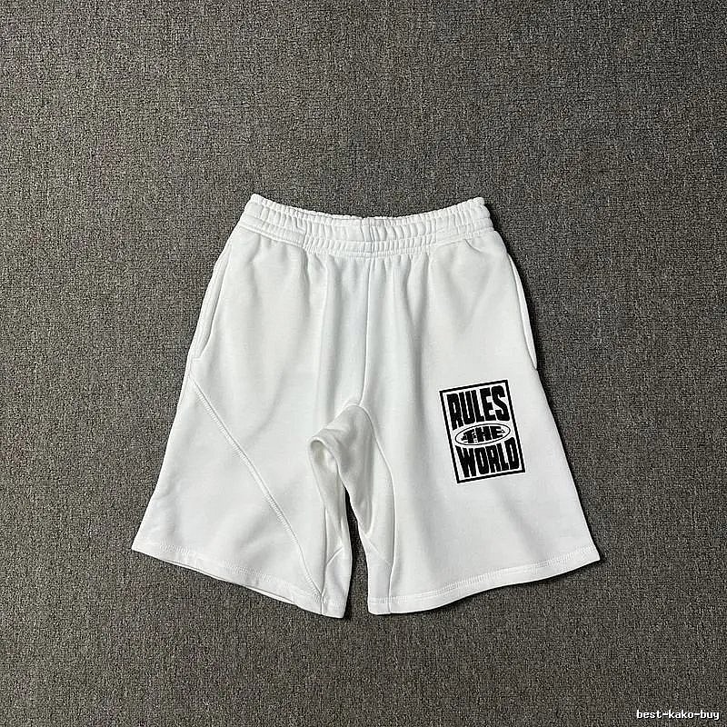 Corteiz Rule the World White Shorts