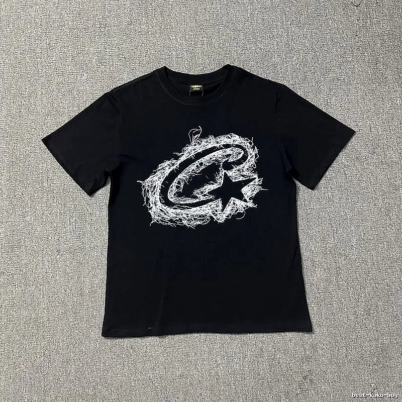 Corteiz Summer Logo T-shirt Black Corteiz with Bold Graphic