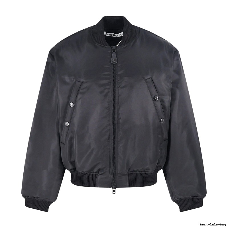 C.P. Bomber Jacket in Charcoal - smooth shell